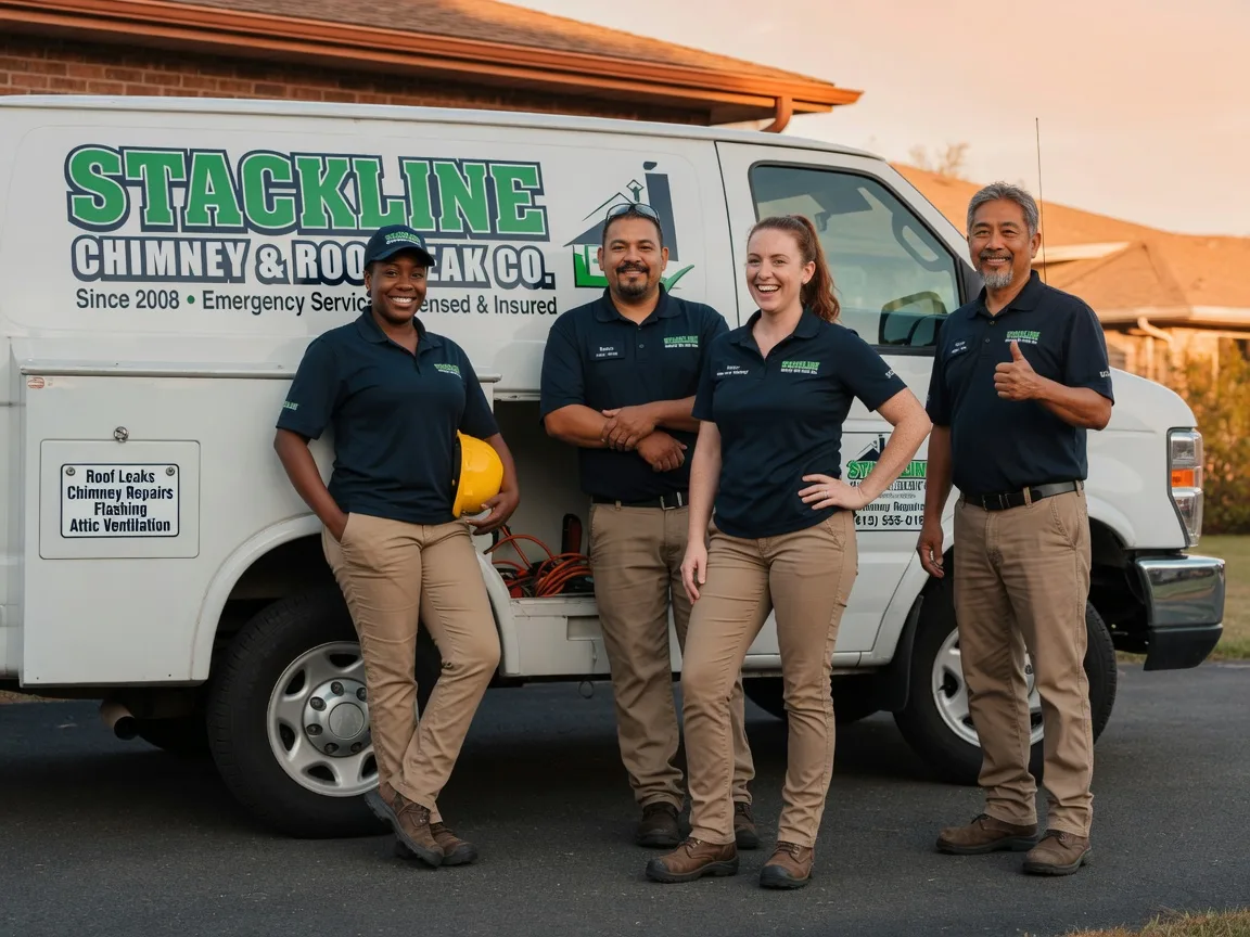 Chimney flashing repair company in Peebles, OH